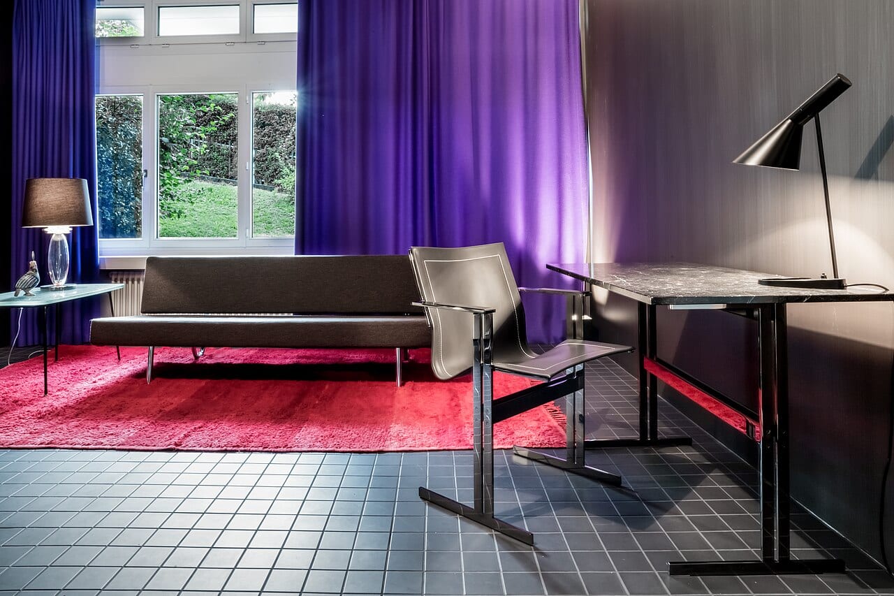 A thoughtfully designed home office; illustrative workspace photography.